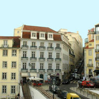 Отель (гостиница) в центре города в Португалии, Лиссабон