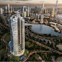 Flat in the big city in United Arab Emirates, Dubai, 150 sq.m.