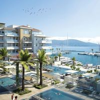 Apartment at the spa resort, at the seaside in Montenegro, Tivat, 63 sq.m.