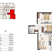 Квартира в Турции, 61 кв.м.