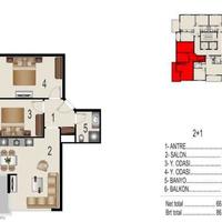 Квартира в Турции, 61 кв.м.