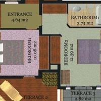 Вилла в Турции, 135 кв.м.