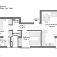 Flat in Turkey, 53 sq.m.