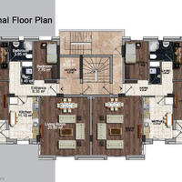 Квартира в центре города в Турции, 90 кв.м.