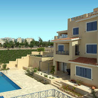 Flat in the suburbs in Republic of Cyprus, Eparchia Pafou, 114 sq.m.