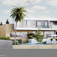 Villa at the first line of the sea / lake, in the suburbs in Spain, Comunitat Valenciana, Alicante, 336 sq.m.