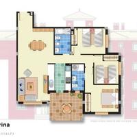 Flat in the suburbs in Spain, Catalunya, Begur, 100 sq.m.