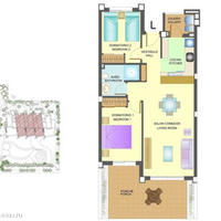 Apartment in the suburbs in Spain, Comunitat Valenciana, Alicante, 82 sq.m.