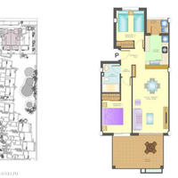 Apartment in the suburbs in Spain, Comunitat Valenciana, Alicante, 77 sq.m.