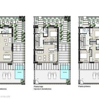 Townhouse at the first line of the sea / lake in Spain, Comunitat Valenciana, Alicante, 272 sq.m.