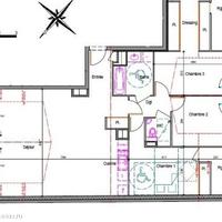 Apartment in the city center in Guyane, 42 sq.m.