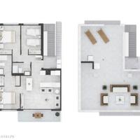 Апартаменты в пригороде в Испании, Валенсия, Аликанте, 148 кв.м.