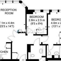 Квартира Великобритании, Англия, Лондон, 63 кв.м.