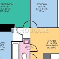 Flat in United Kingdom, England, London, 50 sq.m.