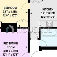 Flat in United Kingdom, England, London, 49 sq.m.