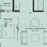 Квартира Великобритании, Англия, Лондон, 39 кв.м.