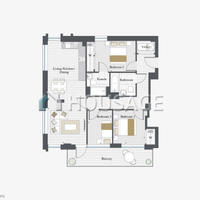 Flat in United Kingdom, England, Wandsworth, 83 sq.m.