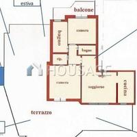 Апартаменты в Италии, Сан-Донино, 80 кв.м.