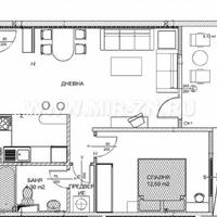 Квартира на первой линии моря/озера в Болгарии, Бургасская область, Елените, 73 кв.м.