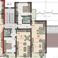 Квартира на первой линии моря/озера в Болгарии, Бургасская область, Елените, 63 кв.м.