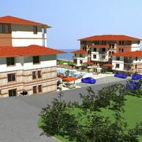 Апартаменты на первой линии моря/озера в Болгарии, Бургасская область, Елените, 48 кв.м.