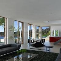 Villa at the second line of the sea / lake in Spain, Balearic Islands, Palma, 570 sq.m.
