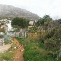 Land plot at the first line of the sea / lake in Montenegro, Kotor