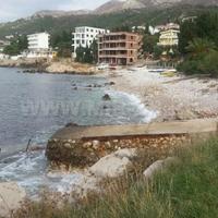 Land plot at the first line of the sea / lake in Montenegro, Kotor