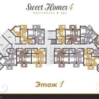 Апартаменты в Болгарии, Солнечный Берег, 30 кв.м.