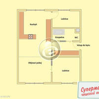 Квартира в Чехии, Устецкий край, Теплице, 69 кв.м.