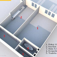 Квартира в Чехии, Карловарский край, Карловы Вары, 46 кв.м.