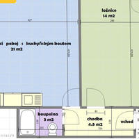 Квартира в Чехии, Карловарский край, Карловы Вары, 43 кв.м.