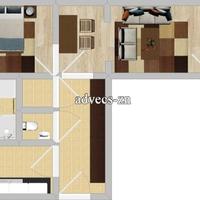 Flat in the city center in Hungary, Budapest, 62 sq.m.