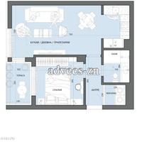 Apartment in Bulgaria, Burgas Province, 59 sq.m.