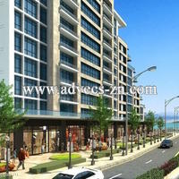 Офисные помещения в центре города, на первой линии моря/озера на Кипре, Лимасол