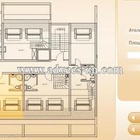 Апартаменты в центре города в Болгарии, Бургасская область, Елените, 98 кв.м.