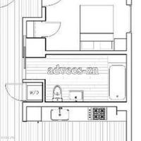 Flat in the city center in the USA, Maryland, 70 sq.m.