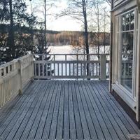 House at the first line of the sea / lake, in the suburbs in Finland, Lappeenranta, 108 sq.m.
