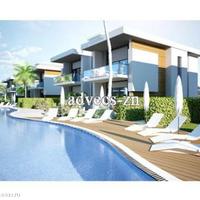 Квартира на первой линии моря/озера, в пригороде в Турции, 85 кв.м.