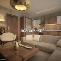 Квартира на первой линии моря/озера, в пригороде в Турции, 85 кв.м.