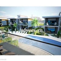 Квартира на первой линии моря/озера, в пригороде в Турции, 85 кв.м.