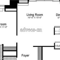 Flat in the city center in the USA, Missouri, 65 sq.m.