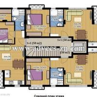 Апартаменты в Турции, 118 кв.м.