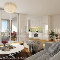 Flat in the big city, in the forest in Germany, Munich, 58 sq.m.