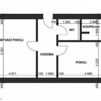 Квартира в Чехии, Устецкий край, Теплице, 51 кв.м.