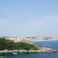 Земельный участок в центре города, на первой линии моря/озера в Болгарии, Бургасская область, Елените