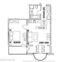 Flat at the first line of the sea / lake in Bulgaria, Sunny Beach