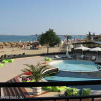 Квартира в центре города, на первой линии моря/озера в Болгарии, Солнечный Берег