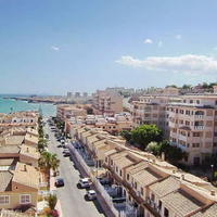 Flat at the first line of the sea / lake in Spain, Comunitat Valenciana, Alicante, 55 sq.m.