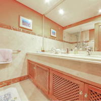 Apartment at the first line of the sea / lake in Spain, Andalucia, 128 sq.m.